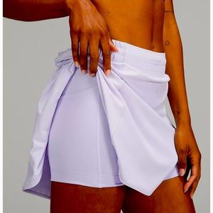 Lululemon NWT Hotty Hot Skirt Long Pastel Purple